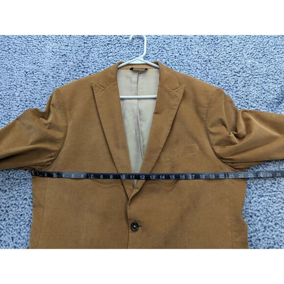 Banana Republic Corduroy Blazer Mens 42R Sports Coat Preppy Classic Work Brown - Picture 8 of 11
